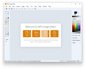 NPS Image Editor1 300x243 - دانلود NPS Image Editor 4.2.7 Build 5727 - نرم افزار رایگان ویرایش عکس