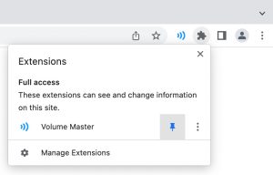 دانلود Volume Master 2.2.0 - افزونه ولوم مستر برای مرورگر گوگل کروم Volume Master1 300x192 - دانلود Volume Master 2.2.0 - افزونه ولوم مستر برای مرورگر گوگل کروم