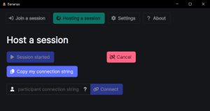 دانلود Bananas Screen Sharing 0.0.22 - نرم افزار بهاشتراکگذاری صفحه نمایش با دیگران در ویندوز Bananas Screen Sharing2 300x159 - دانلود Bananas Screen Sharing 0.0.22 - نرم افزار بهاشتراکگذاری صفحه نمایش با دیگران در ویندوز