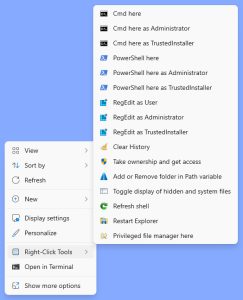 دانلود RightClickTools 1.2.0 - اضافه کردن گزینههای دسترسی سریع به راست کلیک ویندوز RightClickTools2 243x300 - دانلود RightClickTools 1.2.0 - اضافه کردن گزینههای دسترسی سریع به راست کلیک ویندوز