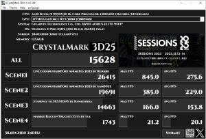 دانلود CrystalMark 3D25 1.0.0 x64 - نرم افزار بنچمارک 3 بعدی سیستم در ویندوز CrystalMark 3D252 300x203 - دانلود CrystalMark 3D25 1.0.0 x64 - نرم افزار بنچمارک 3 بعدی سیستم در ویندوز