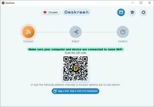 Deskreen1 300x209 - دانلود Deskreen 3.0.8 x86/x64 - نرم افزار به‌اشتراک‌گذاری صفحه نمایش در ویندوز