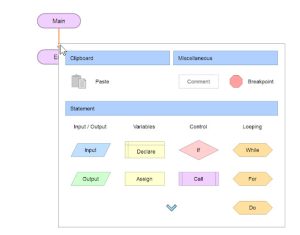 Flowgorithm2 300x235 - دانلود Flowgorithm 4.5 - نرم افزار فلوگوریتم؛ تبدیل فلوچارت به کد برای ویندوز