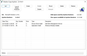 PC ASSIST SOFTWARE Shadow Copy Explorer2 300x195 - دانلود PC ASSIST SOFTWARE Shadow Copy Explorer 1.6 - نرم افزار مدیریت سیستم ریستور در ویندوز