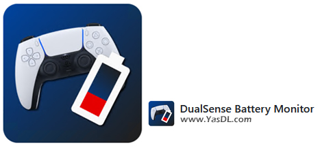 دانلود DualSense Battery Monitor 3 - نرم افزار مشاهده وضعیت شارژ باتری دسته پلی استیشن 5 در ویندوز