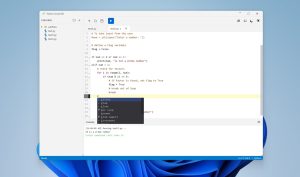 دانلود EvlarSoft Python Script IDE 1.0.0 - محیط توسعه و کدنویسی به زبان پایتون برای ویندوز EvlarSoft Python Script IDE1 300x177 - دانلود EvlarSoft Python Script IDE 1.0.0 - محیط توسعه و کدنویسی به زبان پایتون برای ویندوز
