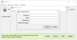 دانلود PGPTool 0.6.0.0 - نرم افزار رمزنگاری و حفاظت از امنیت فایل و فولدرها در ویندوز PGPTool2 300x157 - دانلود PGPTool 0.6.0.0 - نرم افزار رمزنگاری و حفاظت از امنیت فایل و فولدرها در ویندوز
