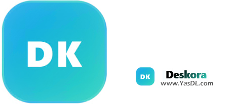 دانلود Deskora 1.0.18.1 - نرم افزار تبدیل دسکتاپ ویندوز به محلی برای سهولت در دسترسی به انواع فایل، فولدر، شرتکات ها و ...