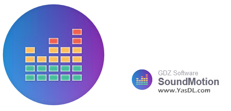 دانلود GDZ Software SoundMotion 1.0 - نمایش افکت های بصری در حین پخش موسیقی در دسکتاپ ویندوز