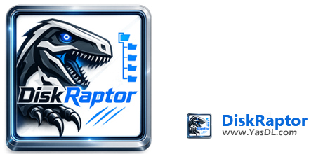 دانلود DiskRaptor 1.0.21 (64) - نرم افزار آنالیز و بررسی هارد درایو در ویندوز